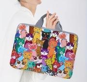 Torba na laptopa dla kociarzy 38 cm x 26 cm 