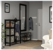 Ikea Hemnes regał szafa przedpokój sypialnia garderoba drewno Kościerzyna 