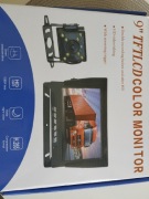 Monitor LCD do kamer cofania do dużych aut , maszyn rolniczych 