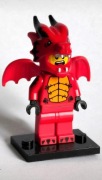 minifigurka LEGO Smok (Dragon Suit Guy) z Serii 18 