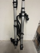 Bagażnik rowerowy Thule 591 i belki Thule Wingbar Evo.