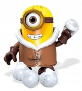 MEGA BLOKS MINIONKI bitwa na śnieżki + gratis! Tajemnicza figurka