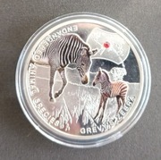 Zambia 1.000 kwacha 2014 zebra pręgowana