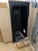 NOWA wanna Kaldewei Cayono 160x70 Black Lava – PREMIUM | komplet