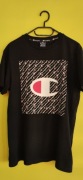 Koszulka t-shirt  Champion z kolorowym logotypami champion czarna   