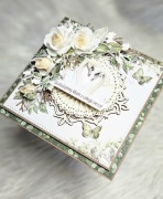 Kartka okolicznościowa z okazji ślubu. Handmade.