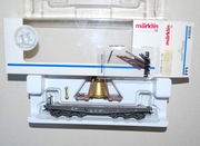 MARKLIN wagon platforma DR + dzwon H0 NOWY 