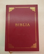 Biblia w twardej oprawie + błogosławieństwo Jana Pawła II (2005)
