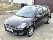 FORD FIESTA 1.4 80KM CZARNY KAMERA COFANIA | GRZANA SZYBA | PARKTRONIC