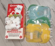 Badabulle tubki na żywność 150ml 15szt
