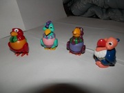 Figurki Kinder niespodzianka , 4 ptaki