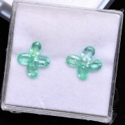 Szmaragd 100 % Naturalny _ na złoty pierścionek, sygnet _ VS2 * 0.47 ct. 