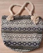 Torba plażowa na suwak.