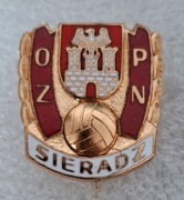 Odznaka OZPN Sieradz dwuczęściowa
