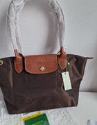 torebka LONGCHAMP  brąz/ CZEKOLADA roz M