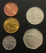 Barbados x 5 zestaw monet