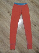 JANUS pomarańczowe damskie getry 100% wełna merino _ M