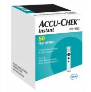 Nowe Paski Testowe Glukometru ACCU-CHEK Instant Pomiaru Glukozy 50szt