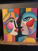 Autorski Obraz akrylowy 80x80