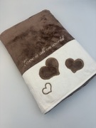 Puszysty Zestaw 2 Ręczników "Love is all on world" 