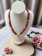 Red Jasper Classic – naszyjnik z naturalnego jaspisu