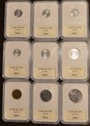 Zestaw monet Watykan Grading