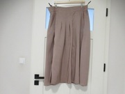 Your Sixth Sense spódnica 100% jedwab beżowa 40 42