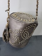 Torba walec taka inna biżuteria złote dodatki