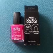 Avon Ultra Colour 60 Second Express Lakier Fun N Fuchsia