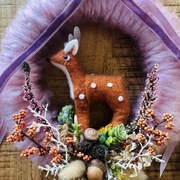 Wianek jesienny z jelonkiem