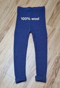 Grube legginsy termoaktywne Safa 100% wool r 120