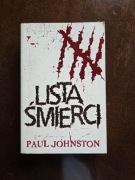 książka "Lista śmierci" P. Johnston