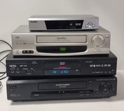 VHS DVD pakiet sprzętu SONY XORO TCM RADIX 