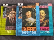 Multimedialna historia Polski tomy 10,11,13 + płyty CD