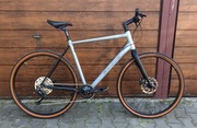 Rower Gravel / Fitness z prostą kierownicą jak nowy DEORE, hydraulika.