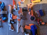 Pistolety nerf jak nowe Nerf NERF    NERF