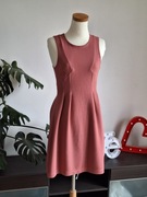 Sukienka na wesele S pimkie brudny róż elegancka na oficjalne okazje