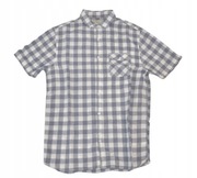 LEN 54/75cm NEXT dopasowana SLIM FIT krata lniana vintage y2k 90s