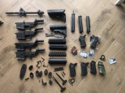 Mix części M4/M16 AEG nowe/używane