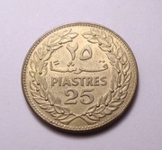 Liban 25 piastres 1972 PIĘKNA!