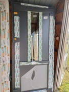 Drzwi zewnętrzne nowe Pcv 210*100 z klamką antracyt