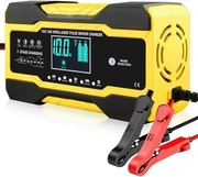Ładowarki do akumulatorów samochodowych 12 V / 24 V z ekranem LCD