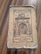 Bąkowski Klemens Kronika Krakowa z lat 1918-1923, 1925r.