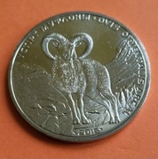 KAZACHSTAN, 50 tenge,   2015 Muflon   SERIA: Czerwona księga
