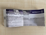Bilet Austria Wiedeń - Legia 3:5 LKE 2013