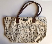 Torba na ramię FRAGONARD, lekka A4, poliester, NOWA.