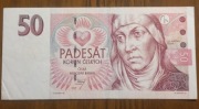 50 koron 1997 Czechy
