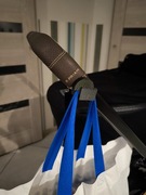 Uchwyt Cybex. Uchwyt na torbę, siatkę z zakupami. Haczyk. Czarny 