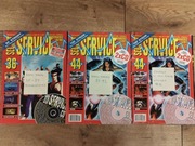 Secret Service ( 9 sztuk ) 36, 42, 44, 49, 65, 78, 80, 90 z brakami