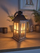 Lampka nocna styl rustykalny/boho